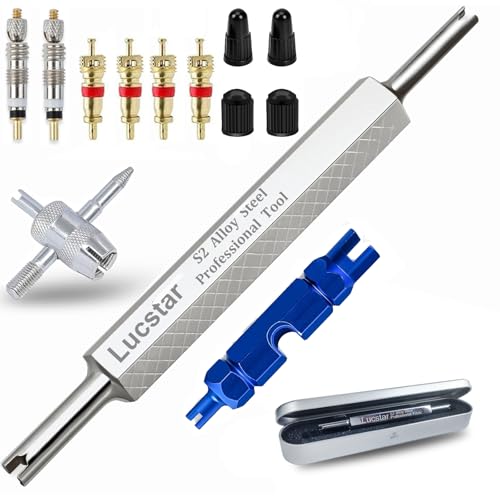 Lucstar R134A R12 A/C HVAC Air Conditioner Schrader Valve Core Re...