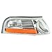 TRQ Right Corner Light Passenger Side Compatible with 03-05 Mercury Grand Marquis FO2521171