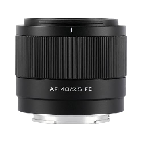 Image of VILTROX AF 40mm f2.5 FE Full Frame Lens for Sony, 40mm f /2.5 Prime e Mount Lens for Sony a7cr a7ii a9iii a7cii a7rv a6700 a7iv a7iii ZV-E10 II a6600 a6400