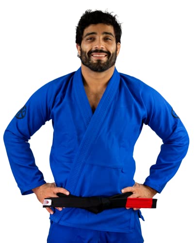 Kimono Jiu Jitsu Ultra Light Keiko Sports Unissex A3L Azul