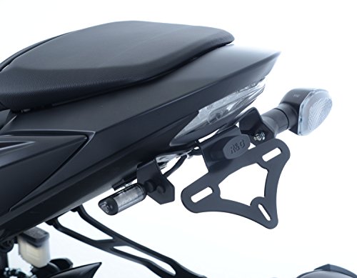 Support de plaque R&G rigide et épuré Honda CBR 250 RR 17-18 noir