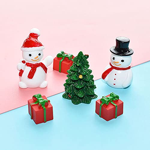 Wansan 10 Pieces Of Mini Snowman Christmas Decoration With Top Hat For Holiday Decoration Decoration And Creation Diy Snowman Holiday Decoration Snowball Figurines Fairy Garden Doll House #TOP6