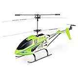 RC Hubschrauber ausgerüstete kreative 3,5-Kanal-Fernbedienung elektrischer Hubschrauber mit Sechs-Achsen-Gyroskop-stabilen Flug-Fernbedienung Flugzeuge blinkendes LED-Licht für Geburtstags-Feiertagssp