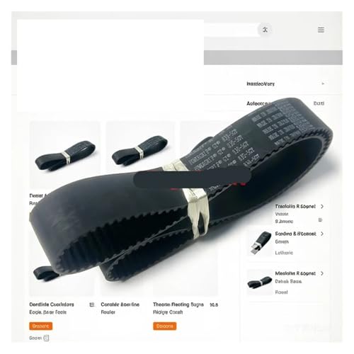 Courroie 880-5GT 50mm pour réparer les sauts de pas de commande CNC