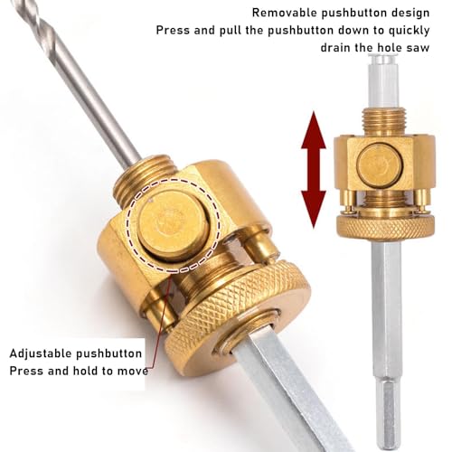 80 mm Broca de Sierra con Extensión y Accesorios miniatura 5