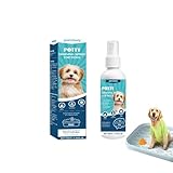 Potty Training Spray for Dogs,Pet Potty Training Spray, Dog Attractant, Indoor Potty and Puppy Pads Trainer, Potty Training and Housebreaking, Puppy Essentials, Safe Dog Pee Spray,100ML