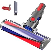 ilovelife Soft Roller Cleaner Head Compatible with Dyson V7 V8 V10 V11 Vacuum Cleaner, Fluffy Roller Head Replacement Parts for Hardwood and Smooth Surfaces