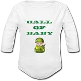 YONACREA   Body Bébé Manches Longues   Call of Baby   Humour   12 Mois