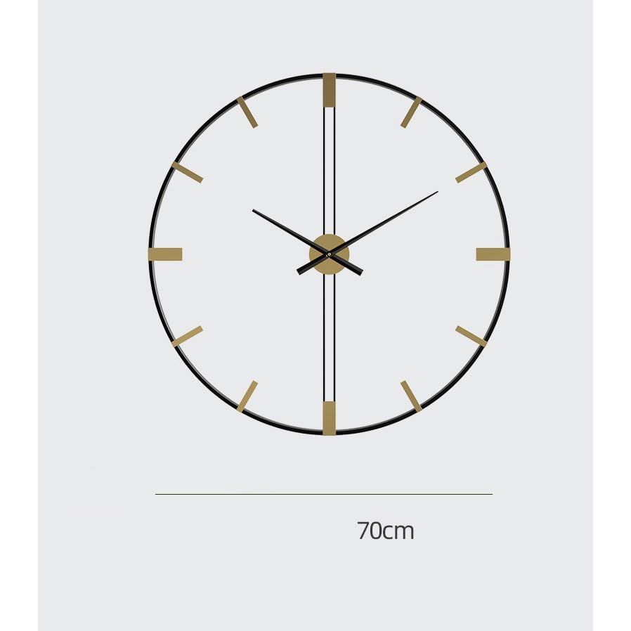 Horloge murale salon JFDBGU grand format au design d'auteur unique