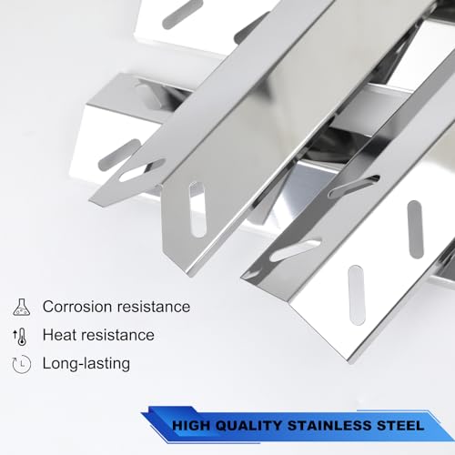 Jsefkik GLZ-RB-04-5 15.35 Inch Heat Plates For Cuisinart 5 Burner Gas Grill Burner Cover Fits Cuisinart Gas2456As Gas2556As Gas1456Aso Gas1456Bso Gas9456As/Aso Gas9556As/Aso Heat Tents Replacement Parts 5 Pack thumb #2