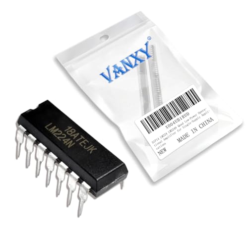 10PCS DIP14 LM224 LM224N Quad Low-Power Operational Amplifier for Single-Supply Applications IC Chip