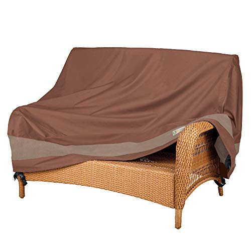 DUCKCOVERS Ultimate Waterproof Patio Loveseat Cover, Durable Outdoor Sofa Cover, Heavy Duty Lawn Patio Furniture Covers with Attachment Strap, 70W x 38D x 35H inch, Patio Furniture Covers by Duck Covers - Image 8