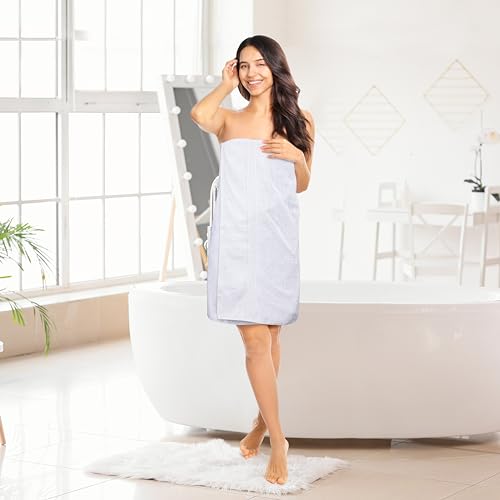 Utopia Towels 4 Pack Premium Bath Towels Set, 27 by 54 Inches, 100% Ring Spun Cotton 600GSM, Lightweight and Highly Absorbent Quick Drying Towels, Perfect for Daily Use, White by Utopia Towels - Image 3