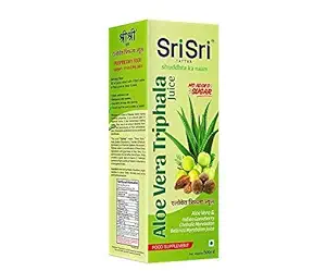 Sri Sri TATTVA shuddhta ka naam Aloe Vera Triphala Juice, 500ml (pack of 2)