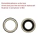 Perzework Original Back Rear Camera Lens Glass Replacement for iPhone 12 and iPhone 12 Mini with pre-Installed Adhesive and Reparing Toolkit