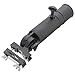 IKAAR Soporte de paraguas para carrito de golf carrito de golf universal ajustable carrito carrito cochecito silla de ruedas Golf paraguas titular negro