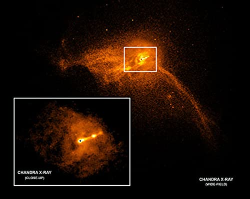First Photo of Messier 87 Black Hole by NASA's Chandra X-Ray Observatory...