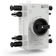 RICH SOLAR Solar PV DC Quick Disconnect Switch 1500V 32 Amps & 800V 55 Amps, RS-i4