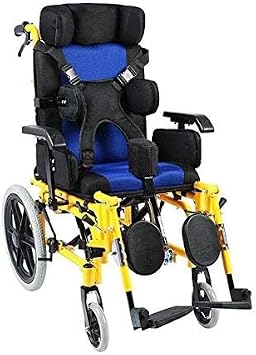Folding Wheelchair Cerebral Palsy Wheelchair Trolley Adult/Child Multi-Function Full Lying Flat Driving Medical Wheelchair Special Needs
