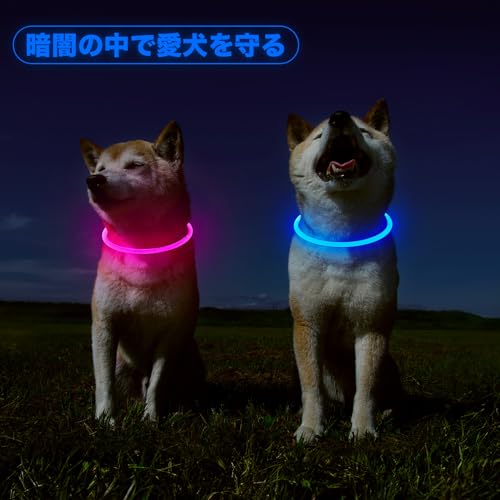 光る首輪 LED 犬 首輪 - 画像 5