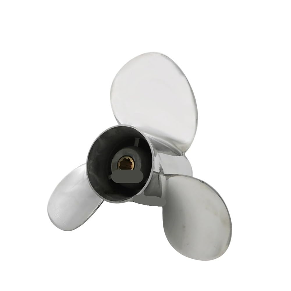 Hélice en acier inoxydable anti-corrosion pour moteur hors-bord 9.9 à 15 CV