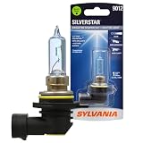 SYLVANIA - 9012 SilverStar - High Performance Halogen Headlight Bulb, High Beam, Low Beam and Fog Replacement Bulb, Brighter Down Road with Whiter Light (Contains 1 Bulb)