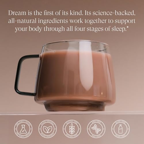 Beam Dream Sleep Powder, L-Theanine, Apigenin, Reishi and Magnesium, Third Party Tested Natural Sleep Aid & Sleep Supplement for Deep Sleep, Relaxation and Recovery, Natural Sleep Support, 30 Servings - Thumbnail 2