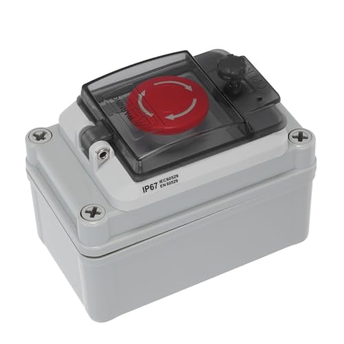 Caja de emergencia para exteriores impermeable con fácil instalación