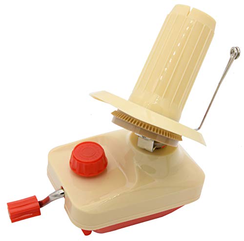 Jod Yarn Ball Winder, Manual Wool Winder Tool Kit For Yarn Fiber Ball And Portable Swift Ball Winder With Easy Installation For Yarn Storage, 1 Yarn Ball Winder+1 Scissors+4 Pompom Maker #TOP3
