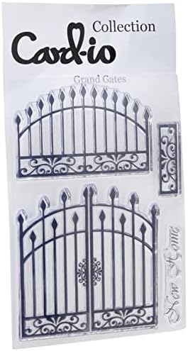Card-io CDMABL-01 Blown Away Clear Stamp Set, Transparent