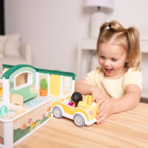 Melissa & Doug Cheery Lane House with Figures and Car, photo 2 on Amazon.com