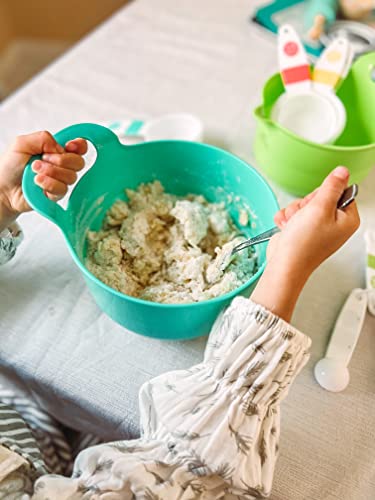 Tovla Jr. Cooking And Baking Montessori Mixing Bowl And Pitcher Set For Kids - Baking Supplies For Boys And Girls #TOP2