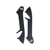 P3 Grip Guards Frame Protectors (Black) Compatible with 01-17 Kawasaki KX85