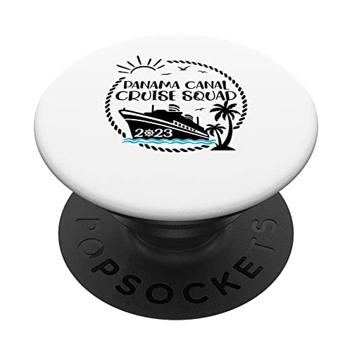 Cruise Squad 2023 Panamá Canal Cruising Together Squad PopSockets PopGrip Intercambiable