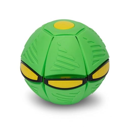 Brinquedo Pet Bola Mágica Disco Voador com Led para Crianças e Pets