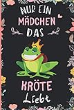Nur Ein Mädchen Das Kröte Liebt: Notizbuch für Kröte Liebhaber | Kröte Tagebuch | 110 Seiten | 6 x 9 Zoll | Notizbuchgeschenk für Kröte liebhaber - Ayenx GERD16 Publishing 