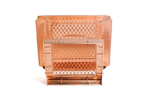 Chimcare Chimney Cap - Copper Chimney Cap, Single Flue Chimney Caps Copper + Corrosion-Resistant Chimney Cover With Mesh Spark Arrestor, Non-Air Cooled, 9 X 17 Inches #TOP1