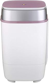 Ali- Mini-Machine à Laver portative pour buanderie compacte, Petite laveuse compacte Semi-Automatique avec Commande de minuterie, pour dortoirs, Appartements, Camping-Car (8lbs)