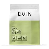 Bulk Soja-Protein Isolat 90, Veganes Eiweißpulver, Vanille, 2,5 kg