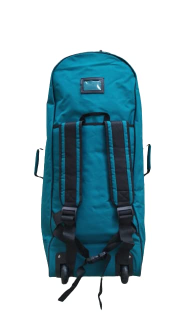 Sport Vibrations® SUP Rucksack Wheelbag mit XXL-Rollen extra Außenfach & Tragegurtsystem