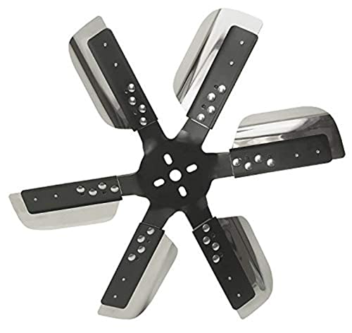 Derale 17019 Heavy Duty Fan Blade Series 1000 19" Stainless Steel Flex Fan Standard Rotation by Derale - Image 3