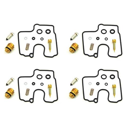 4 X Carburetor Carb Rebuild Repair Kit fit for Ninja ZX-6R ZX6R / ZZR 600 ZX600G Cover