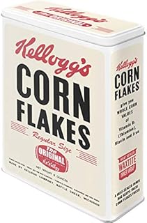 Nostalgic-Art 30303 - Kellogg's Corn Flakes Retro Package, Storage Tin Box XL