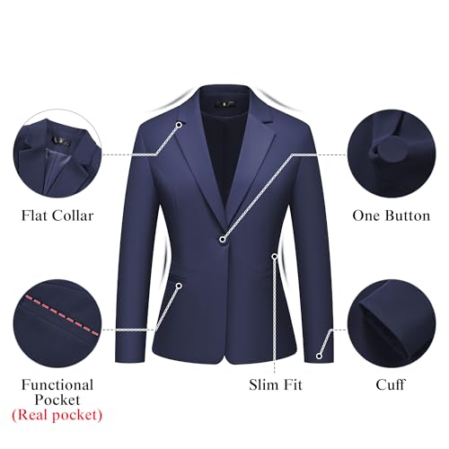 Women's Business Suits for Work Professional 2 Piece Sets Pants Suits Slim Fit Casual Outfits Tuxedo for Office2