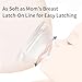 Pigeon Baby Bottle Newborn Feeding Gift Set, Anti-Colic, Wide Neck Bottle with Latch-On Line Nipple (4 PP Feeding Bottles with Nipples+ 4 Nipples + 1 Baby Bottle Brush)