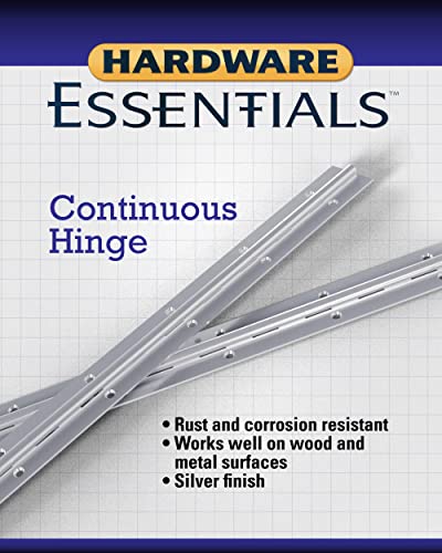 Hardware Essentials 853400 Continuous Pin 12" X 1-1/2" Stainless Steel #TOP1
