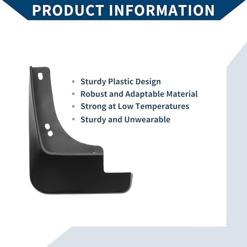 Image of Mud Flaps Splash Guards W /Mount Accessories for Hyundai Lafesta 2018-2020 Front and Rear Mud Guards 1 Set