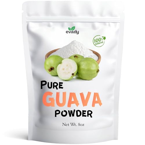 Guava Powder 8 oz, Pure Pulp Powder, for Drinks, Baked Goods, Desserts, Rich in Vitamin C
