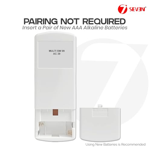 Image of 7SEVEN Compatible Voltas Ac Remote Original Model GZ-1002A-E3 GZ-1002B-E3 Suitable for Inverter Split and Window 1 1.5 2 Ton Air Conditioner