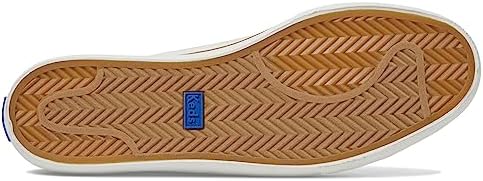 Keds Jump Kick Rib Knit Lace Up, Sneaker Womens, Snow White Squares, 8 Medium | Image 2